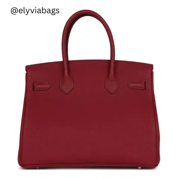 Birkin Rouge Back View