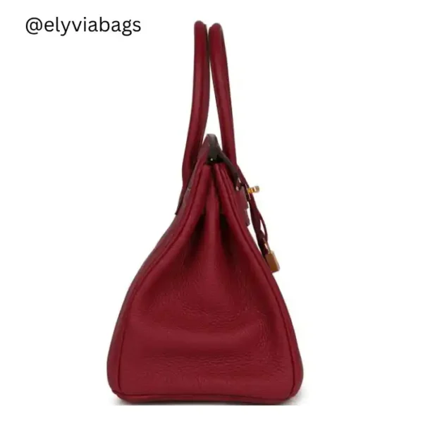 Birkin Rouge Side View