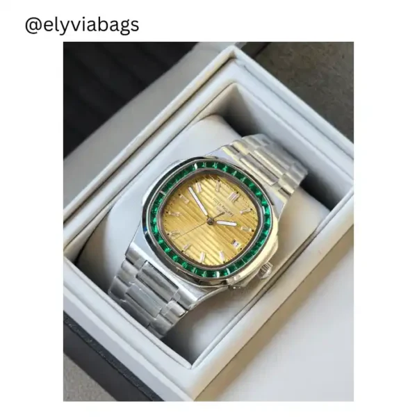 Patek-Nautilus-Gold-Green