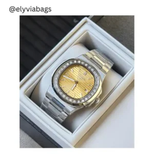 Patek Philippe Nautilus Gold Dial Watch