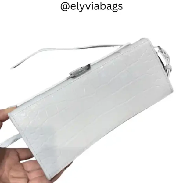 Balenciaga Hourglass Small Top Handle Bag bottom view
