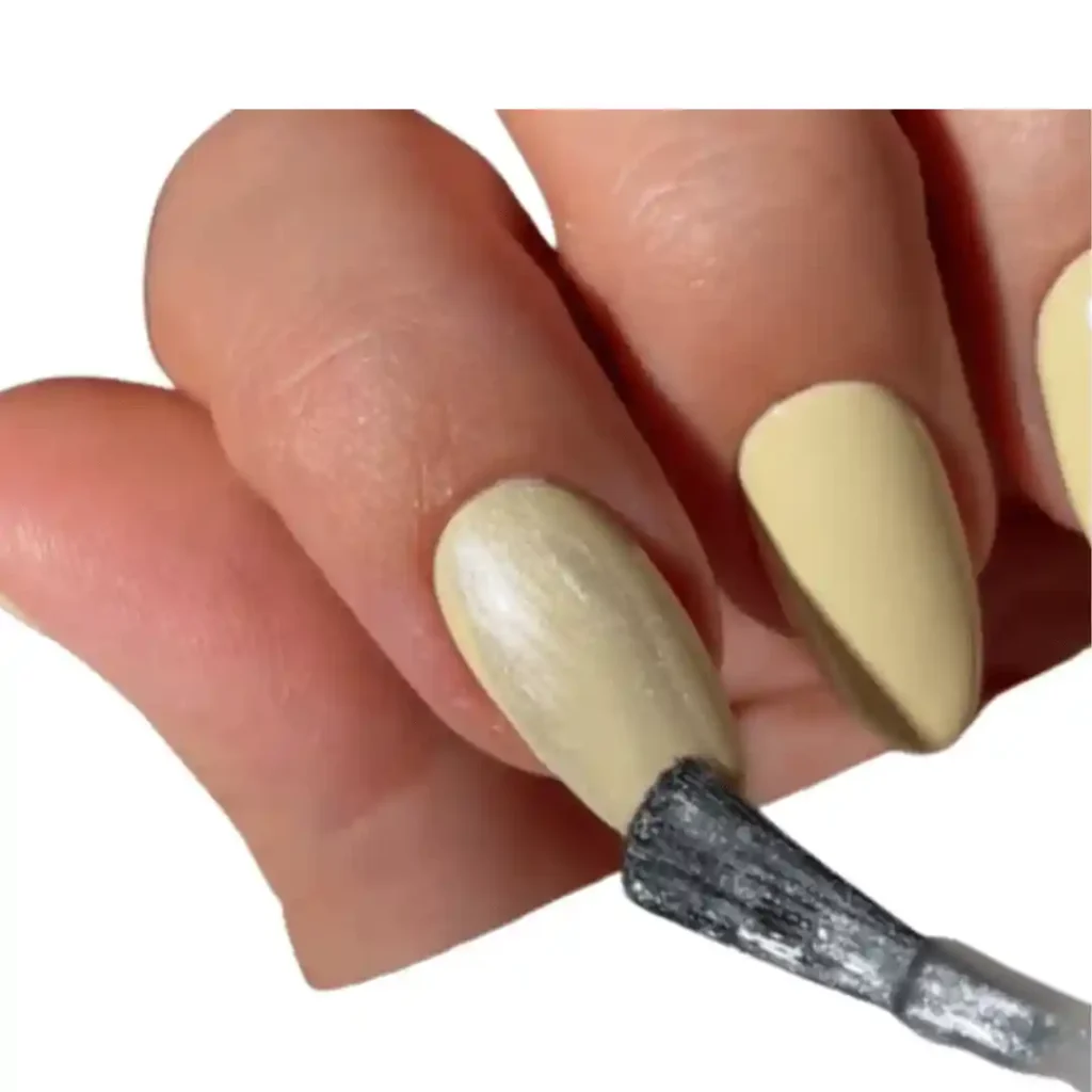 Butter Yellow Summer Nails 2025