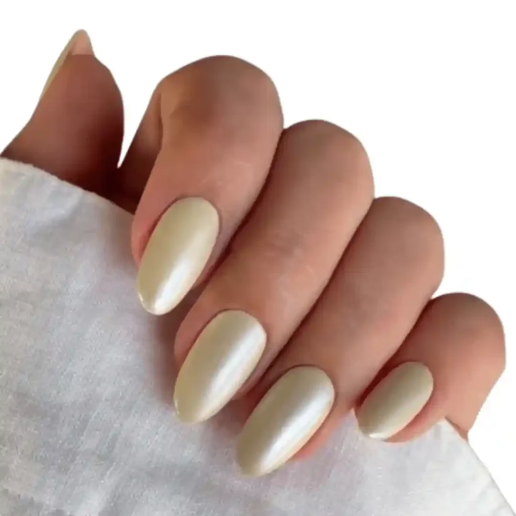 Butter Yellow Summer Nails 2025