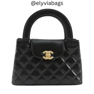 Chanel Shiny Kelly Black