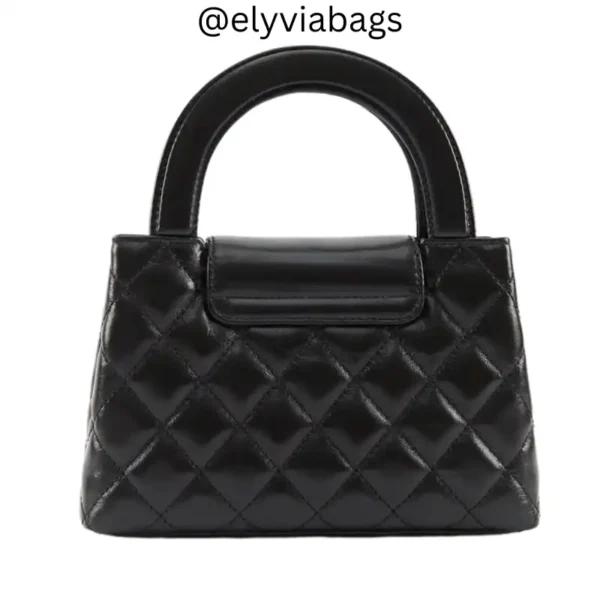 Chanel Shiny Kelly Black back
