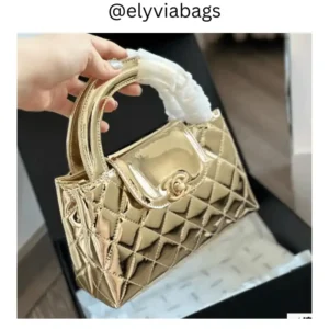 Chanel Shiny Kelly golden