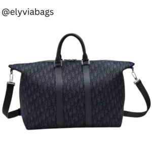 Dior embroidered cowhide handheld men's shoulder crossbody travel bag
