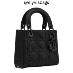 Dior lady black charm Front view