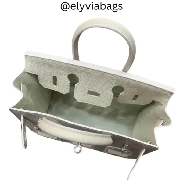 Hermes Birkin Faubourg Bag open view