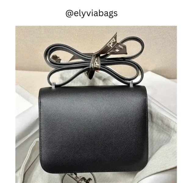Hermès Constance Mini 18 Noir Back view