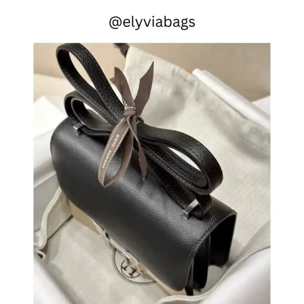 Hermès Constance Mini 18 Noir Top View