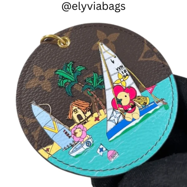 Illustre Vivienne Sail Bag Charm & Key Holder