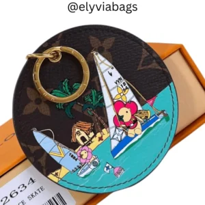 Illustre Vivienne Sail Bag Charm & Key Holder with box