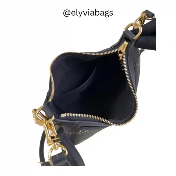 LV Bagatelle Black Bag open view