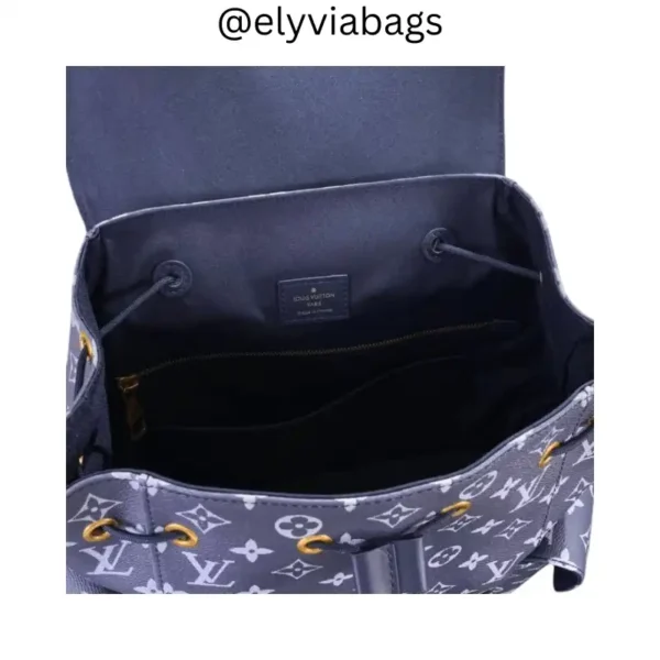 LV Christopher MM backpack open view