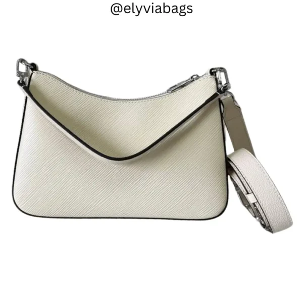 LV Marelle Bag Latte back view