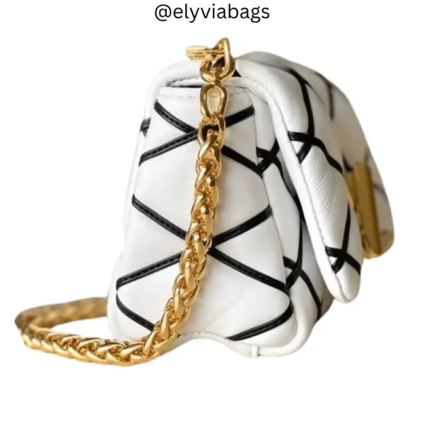 LV Pico Go-14 white handbag side view