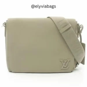 LV Takeoff Messenger Bag- Craie Front View