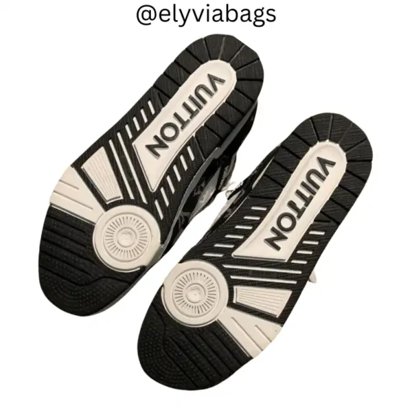 LV Trainer Sneaker Black sole
