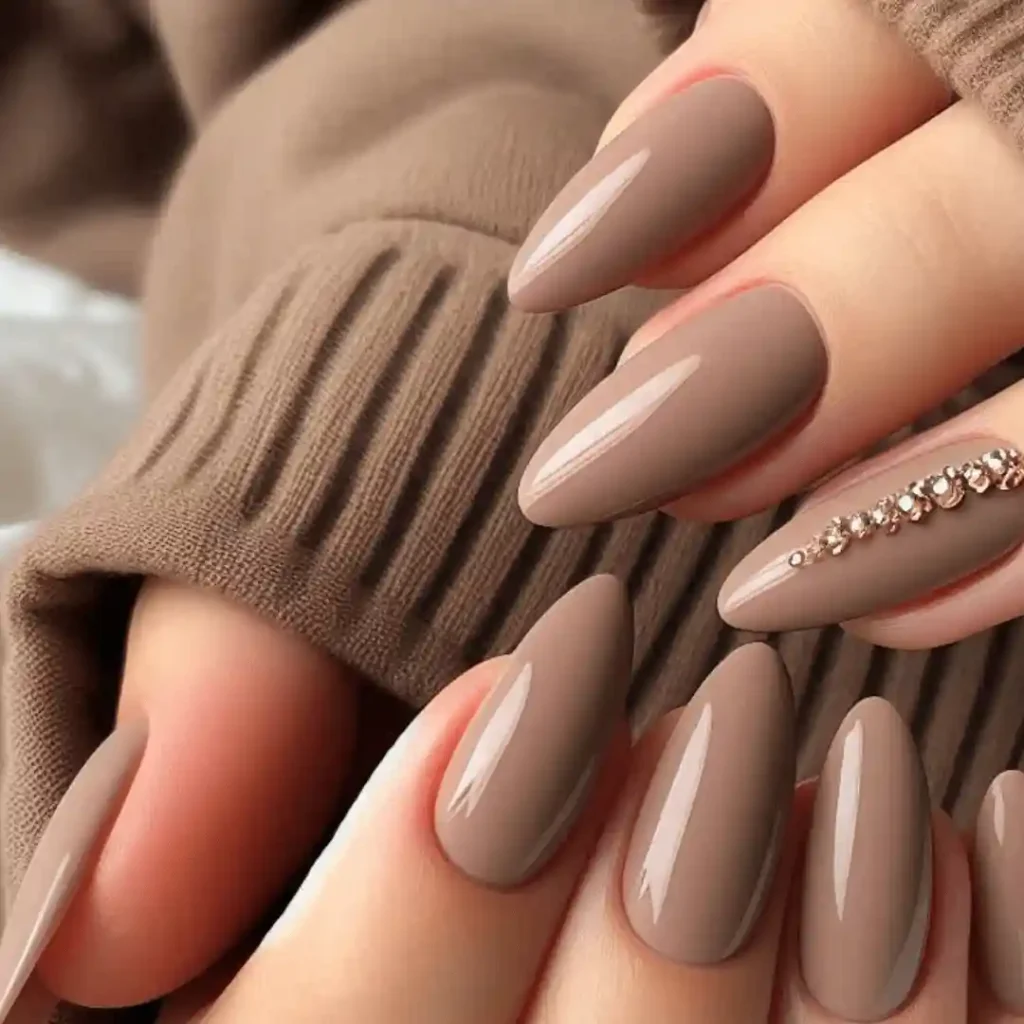 Mocha Mousse Summer Nails 2025