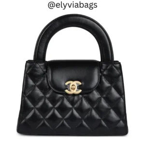 Small Kelly Shopper Black Bag