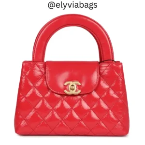 Small Kelly Shopper Red Bag