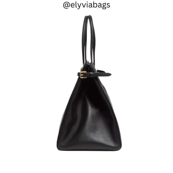 VG Antibes Medium Shopping Handbag Black Back View