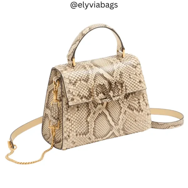 VG VSling Small Python Bag tilt view