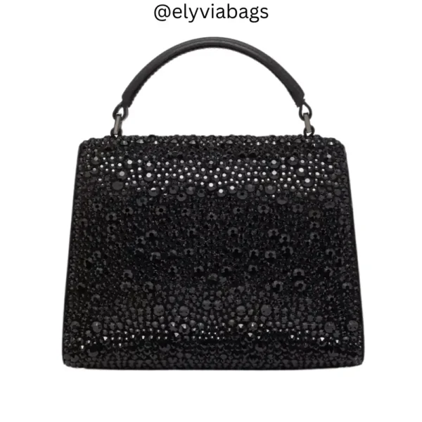 VG Vsling Sparkling embroidery Black back view