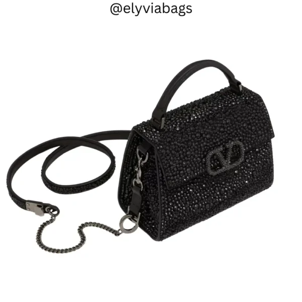 VG Vsling Sparkling embroidery Black with strap