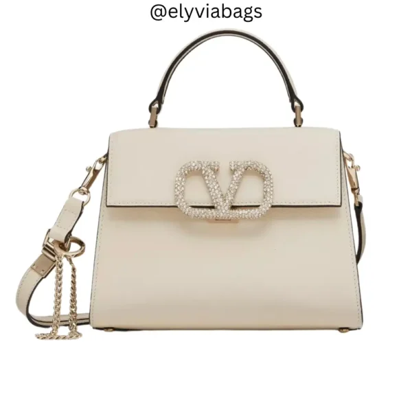 VG Vsling bag jewel logo ivory