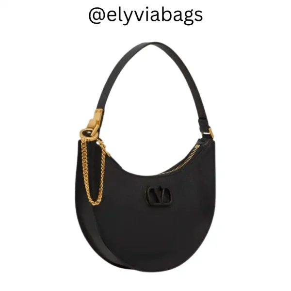 VG mini vlogo signature shoulder bag Black side view