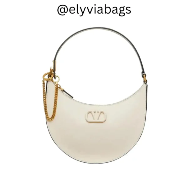 VG mini vlogo signature shoulder bag cream