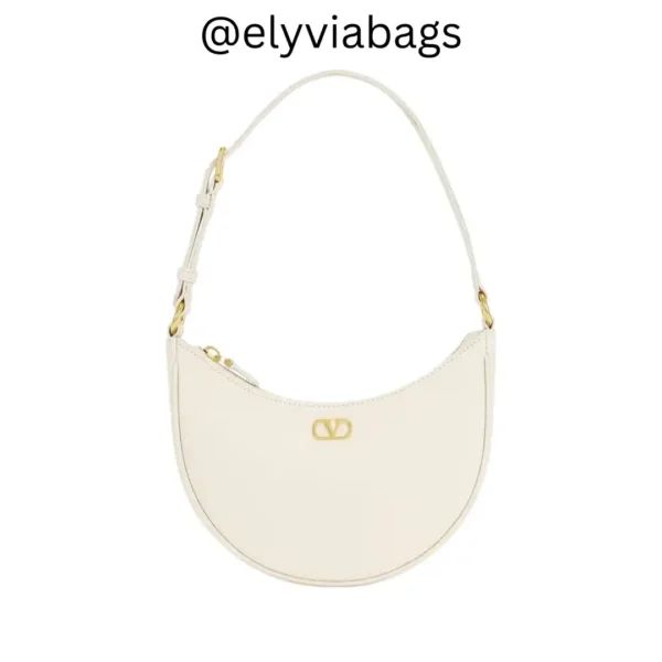 VG mini vlogo signature shoulder bag ivory
