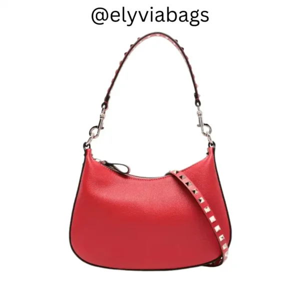 VG rockstud small shoulder bag Red
