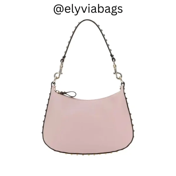 VG rockstud small shoulder bag pink