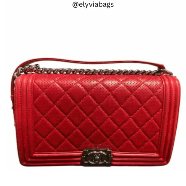 chanel caviar boy bag