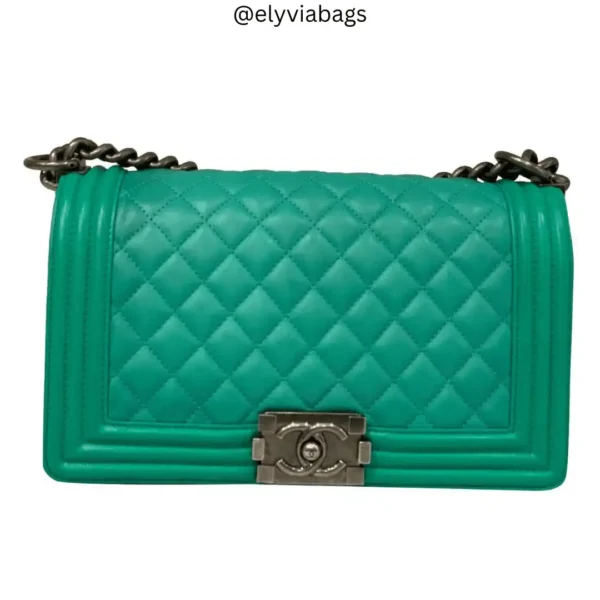 chanel caviar boy bag