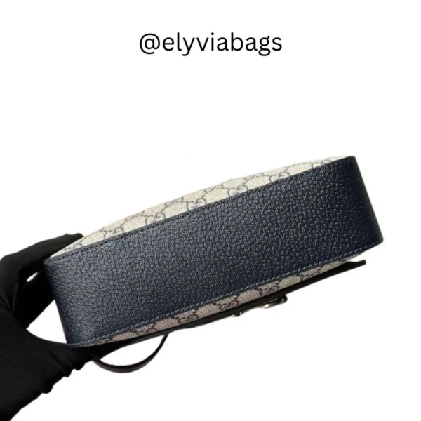 gucci horsebit 1955 small camera bag down view