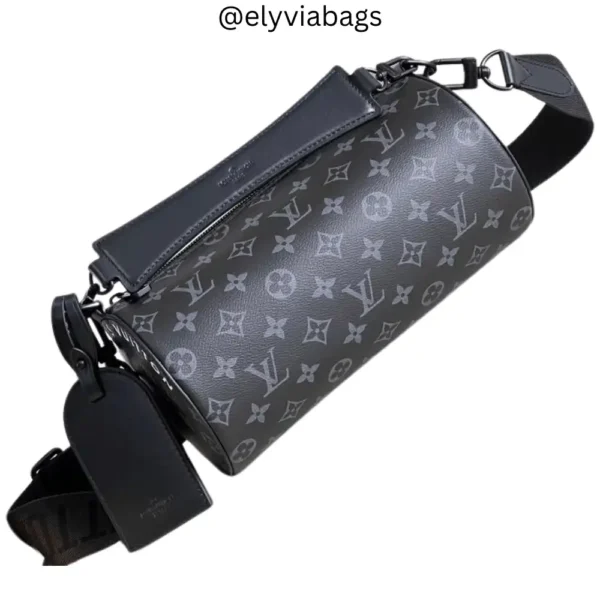 lv Soft Polochon PM – Monogram Eclipse