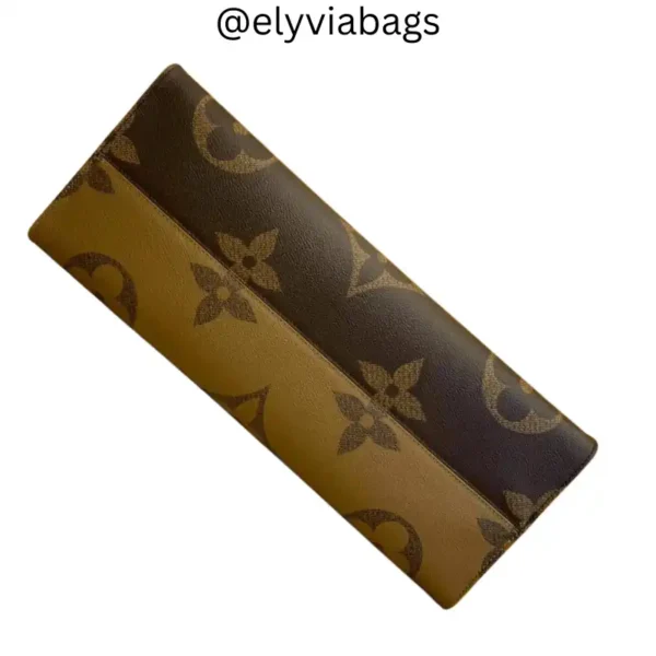 lv on the go gm monogram bottom view