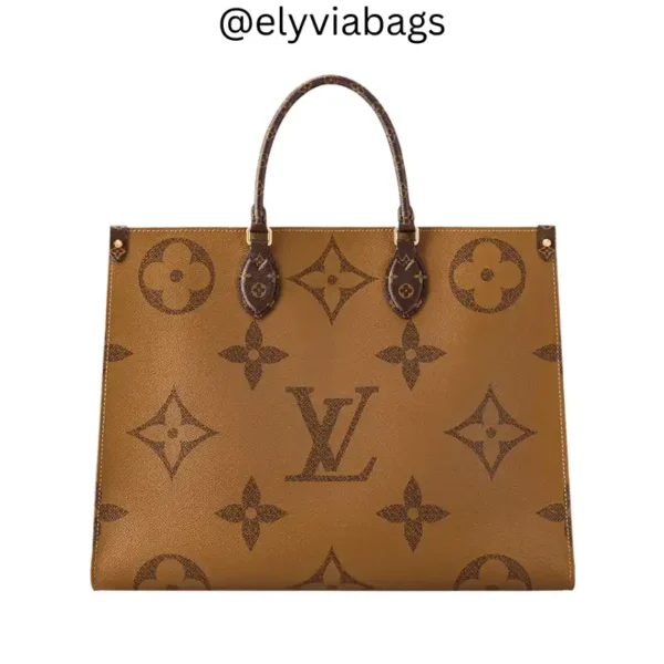 lv on the go gm monogram reverse