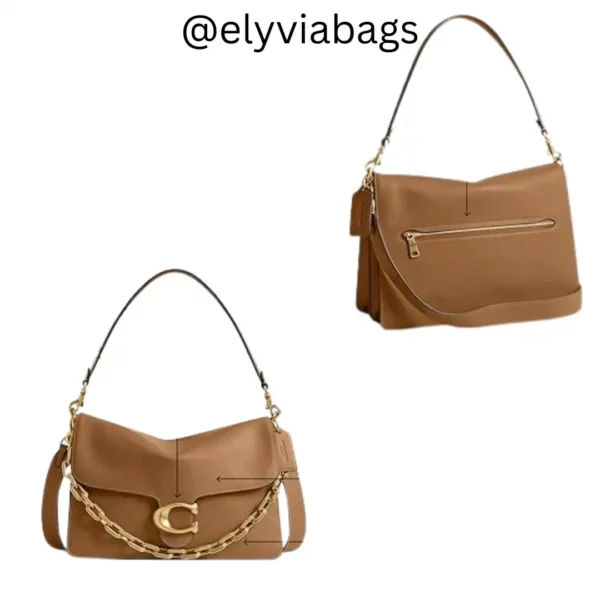 Coach Chain Tabby Shoulder Bag detail