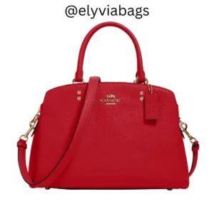 Coach unisex lillie carryall bag Red