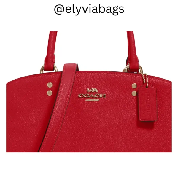 Coach unisex lillie carryall bag Red zoom view