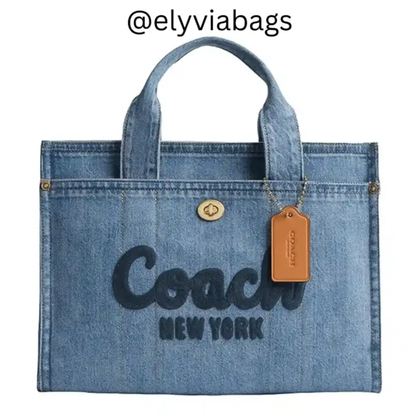Couch womens tote bag denim