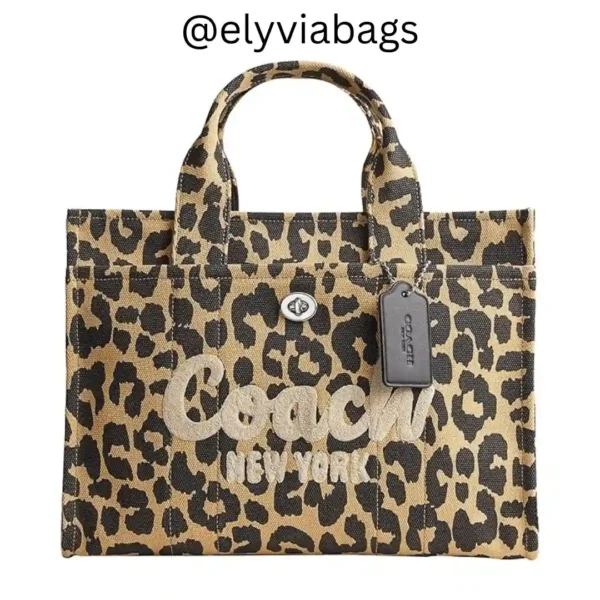 Couch womens tote bag leopard