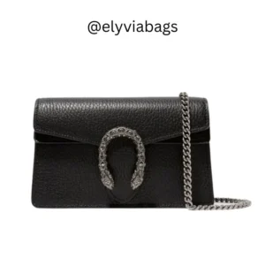Gucci Dionysus Leather Bag in black