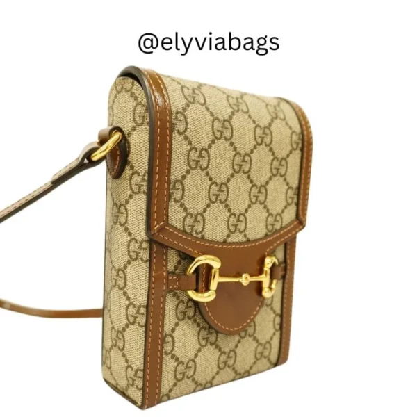 Gucci Horsebit𝟭𝟵𝟱𝟱 Series Cell Phone Case side