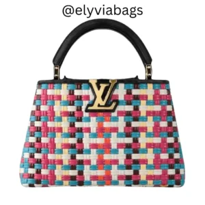 LV Capucines multicolor handbag